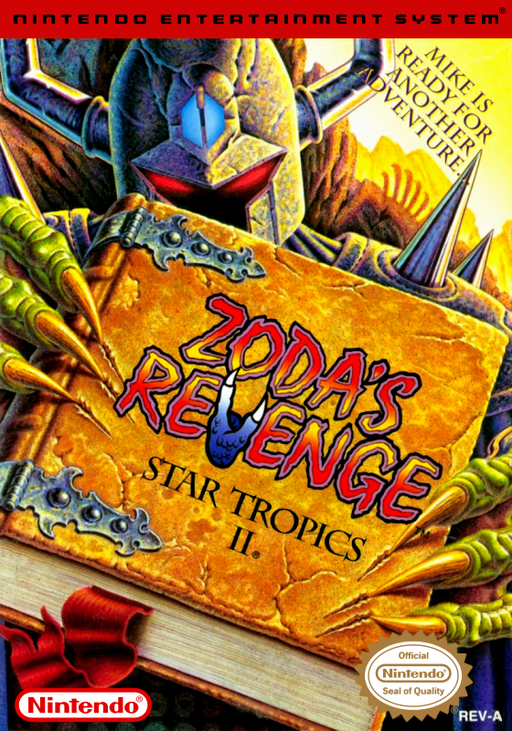 Zoda's Revenge - StarTropics II (USA) box art